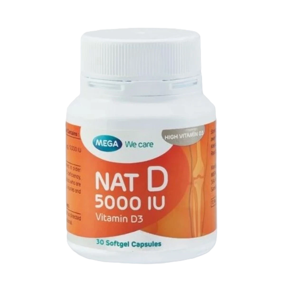 نات دي 30كبسول فيتامين دي ثري 5000 وحده دوليه ميجا