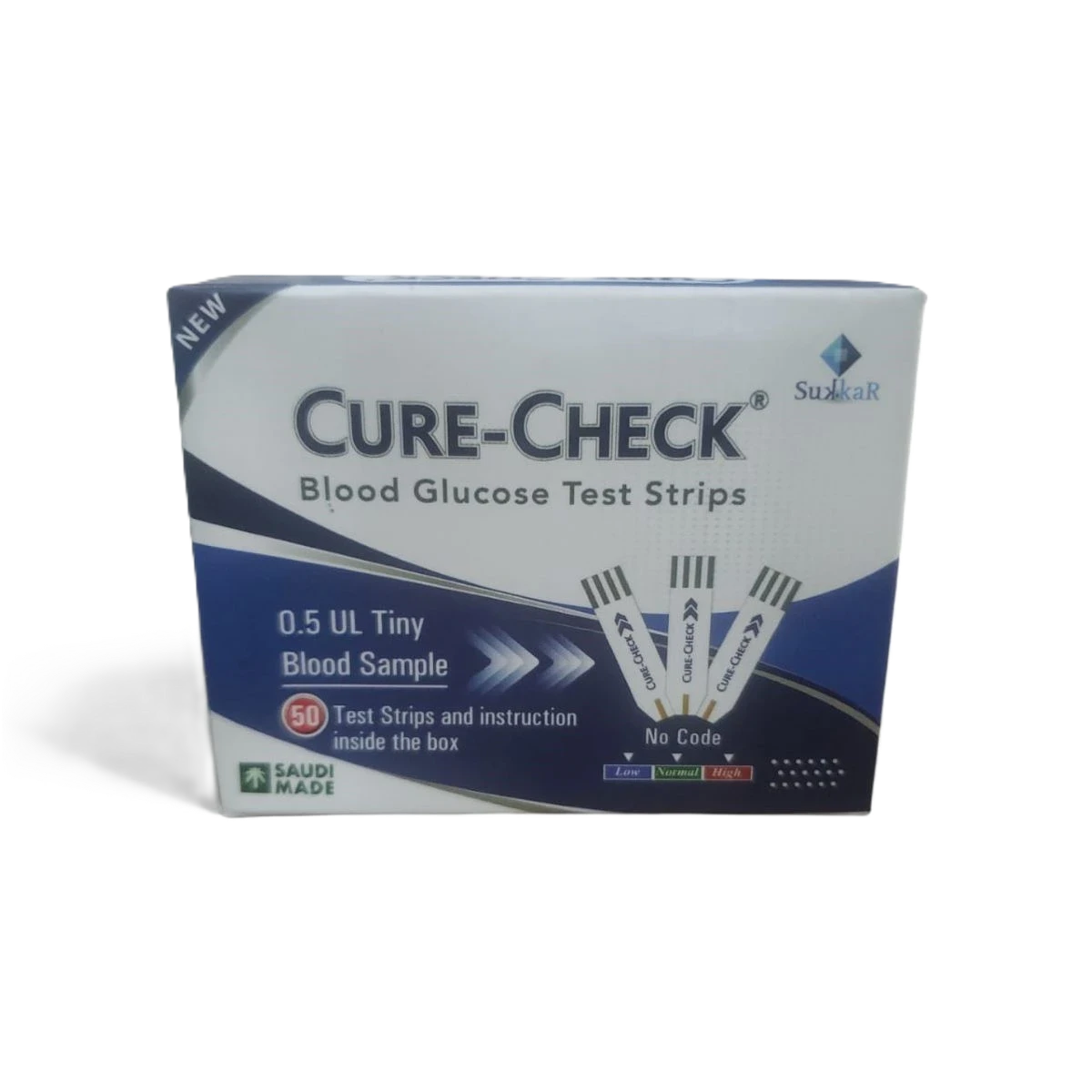 كيور -تشك اشرطة فحص سكر الدم