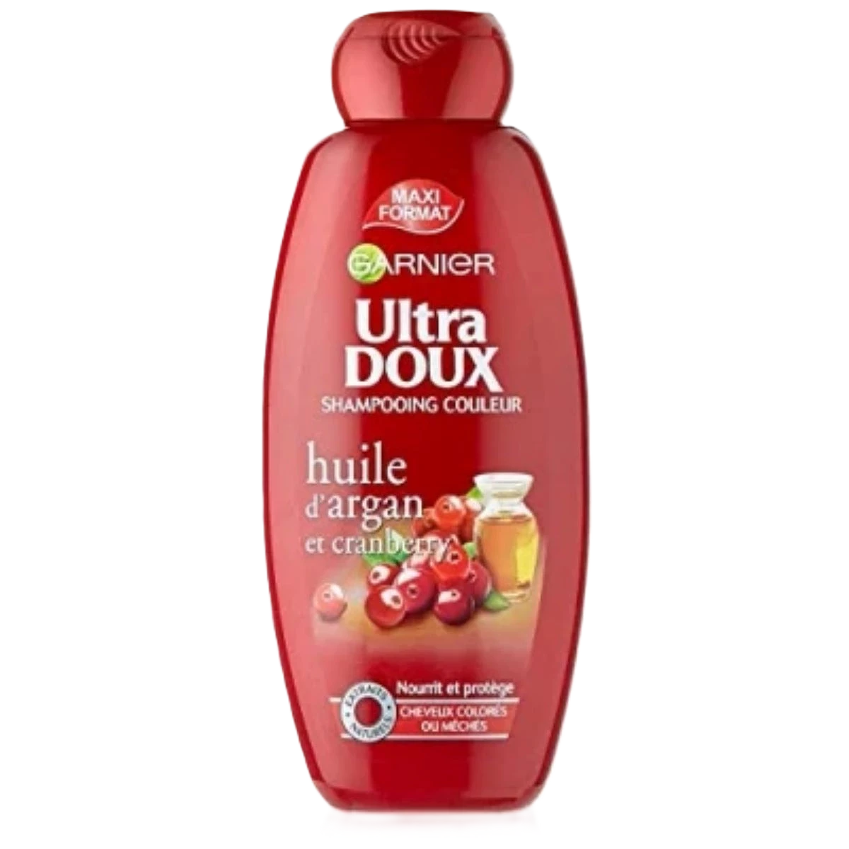 شامبو غارنييه الترا دوكس بالأرغان والتوت البري للشعر المصبوغ 400 مل