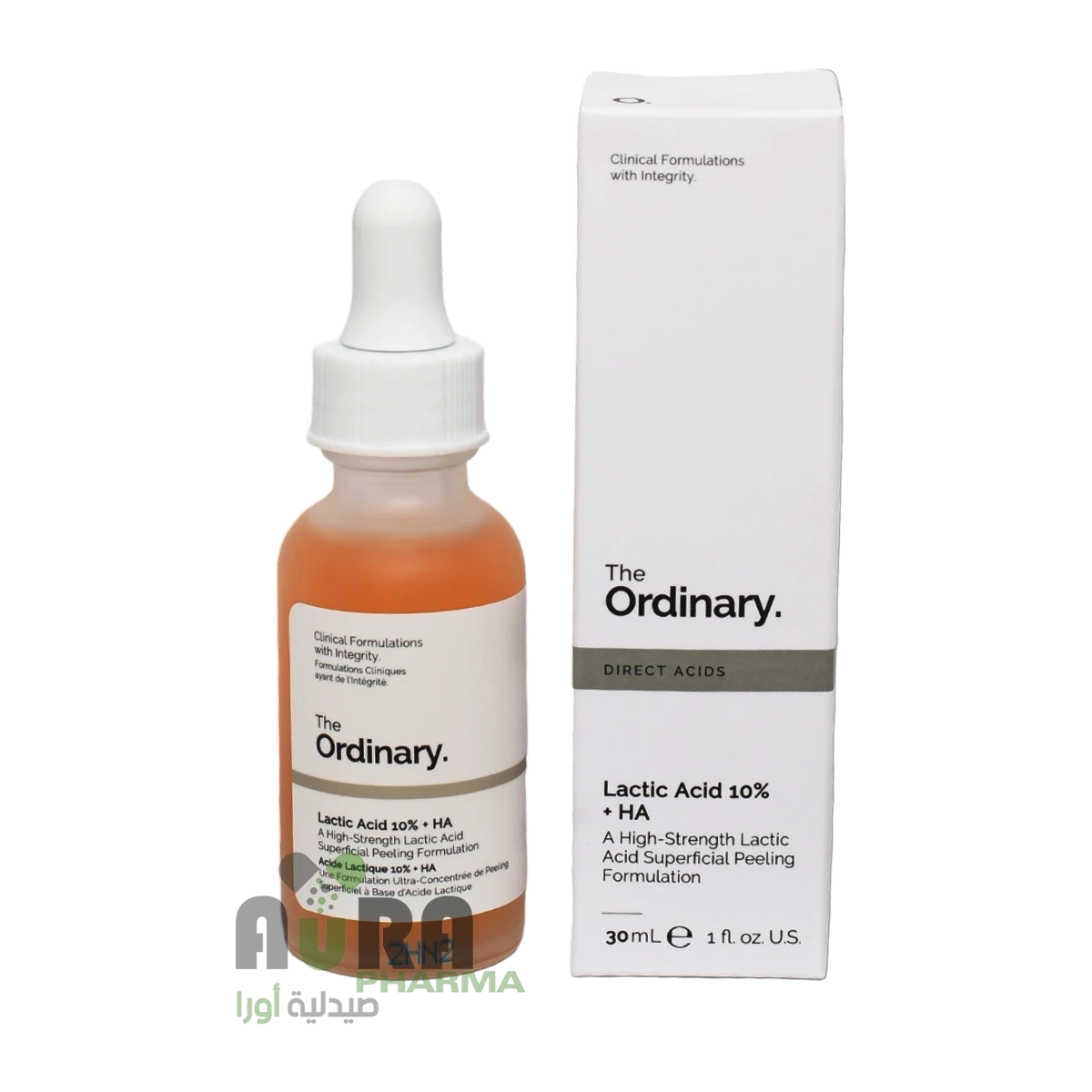 سيروم اللاكتيك اسيد 10% +اتش ايه من ذا اوردينري 30مل