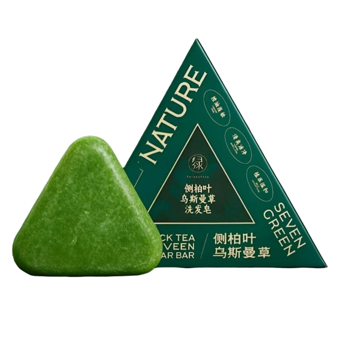 صابونة سيفن جرين نيتشر بالأعشاب الطبيعية الأصلية للعناية بالشعر