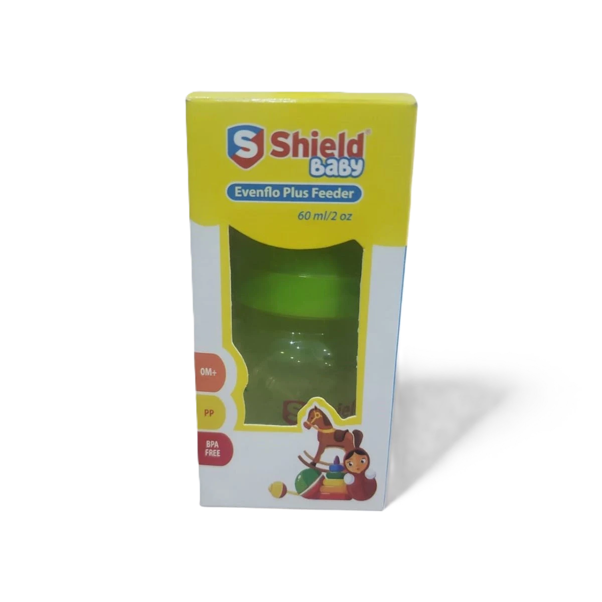 رضاعة شيلد بيبي إيفينفلو بلس 60 مل