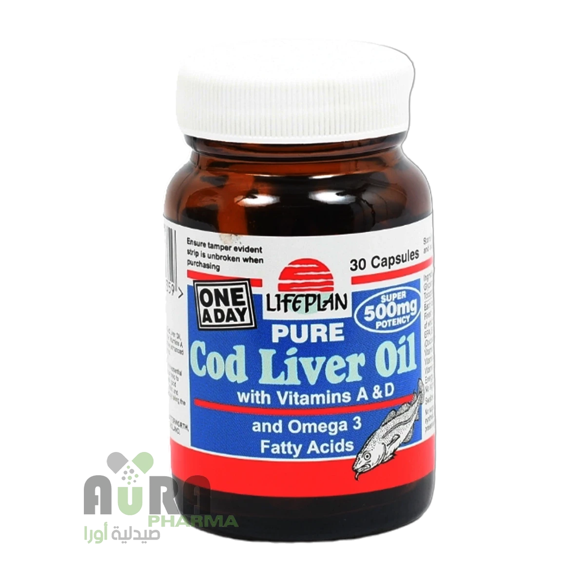 كود ليفر اويل 30 كبسول العنتري