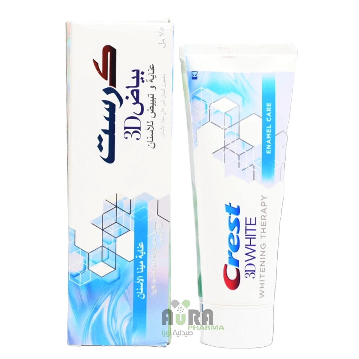 معجون كرست 3دي وايت لعناية المنيا 75 مل