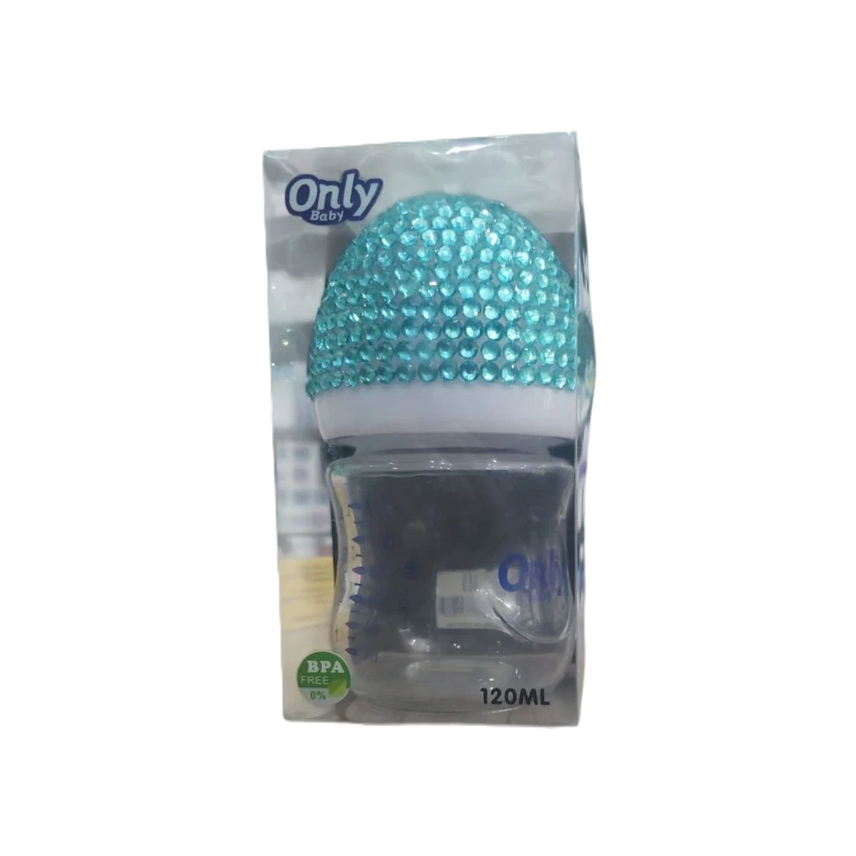 زجاجة رضاعة اونلي بيبي 120مل