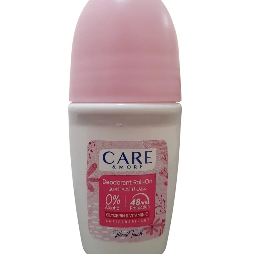كير اند مور مزيل العرق رول أون  فلورال تاتش 50 مل
