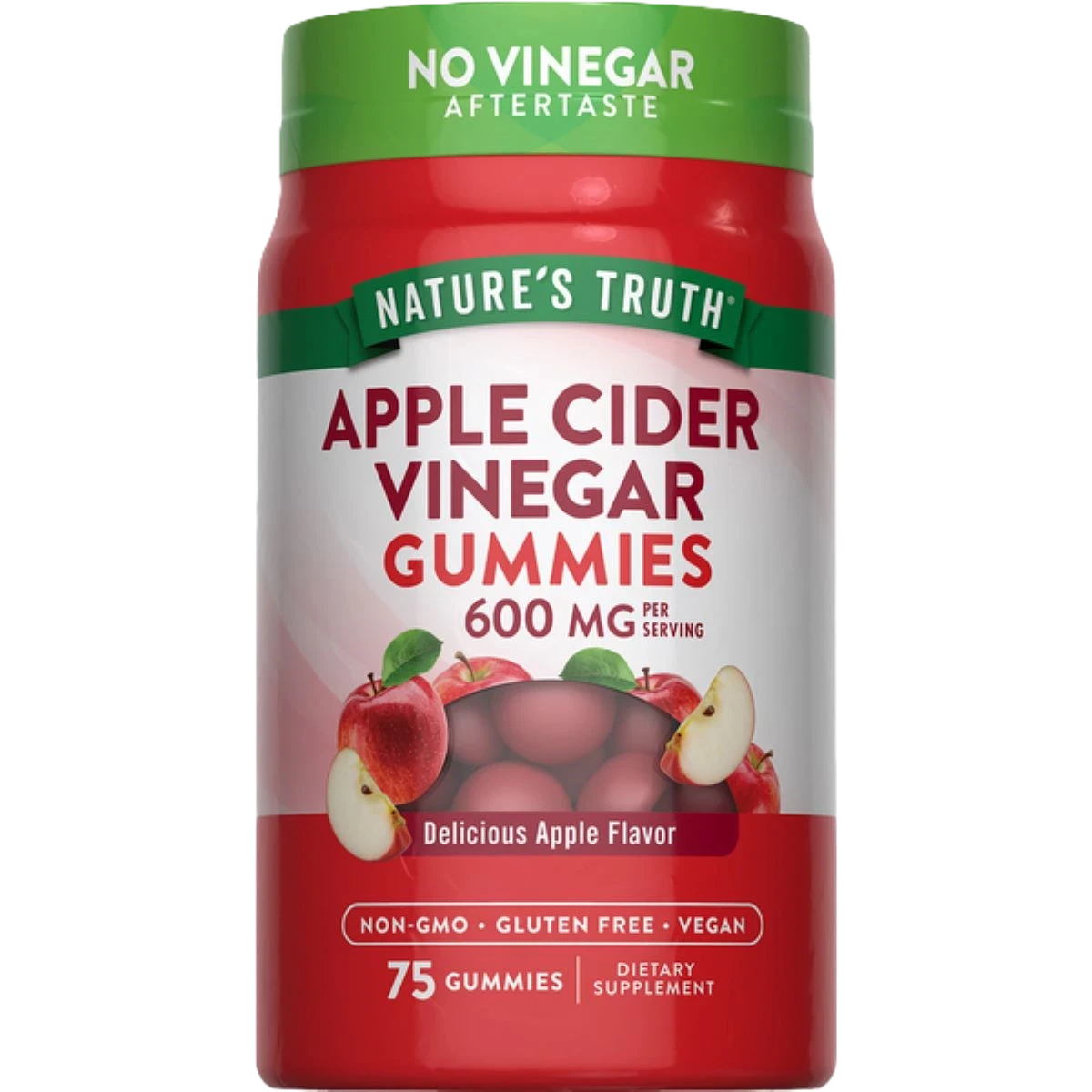 ابل سيدر فينقر600ملجم 75علكه نيتشرز تروث