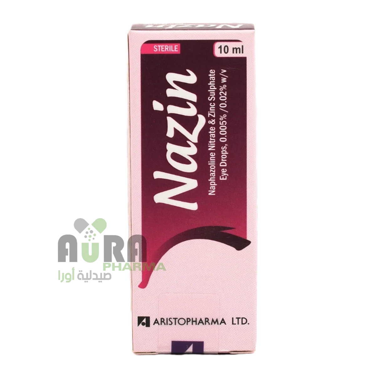 نازين نافازولين وزنك سولفيت قطرة عين ابن القادري