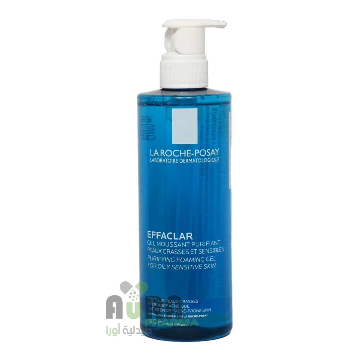 جل غسول رغوي إيفاكلار للبشرة الدهنية والحساسة من لاروش بوزيه - 400مل