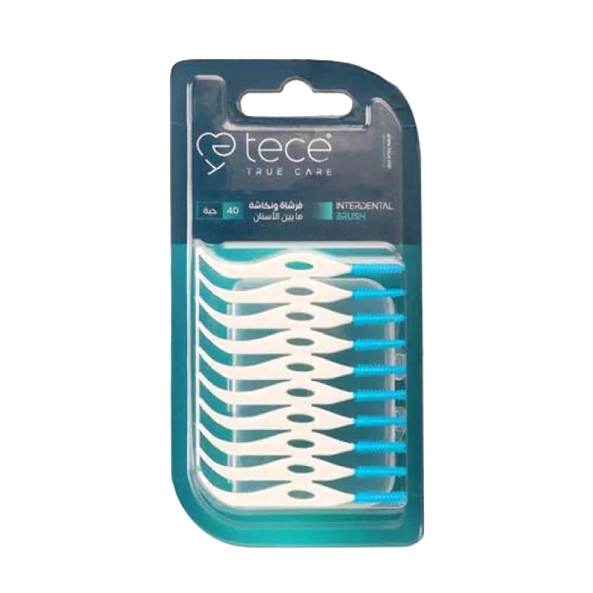 تي سي فرشاة ونكاشة مابين الاسنان40 حبة