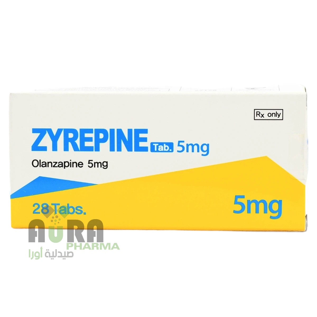 زيريبين 5 مجم اولانزابين 28 ق البرحي