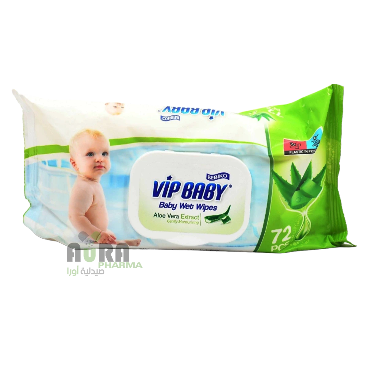 مناديل في اي بي بيبي -72 حبه