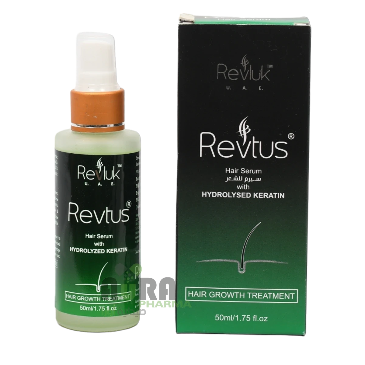 ريفلوك سيروم الشعر ريفتوس بالكيراتين المحلل محلول نمو الشعر بالكامل 50 مل