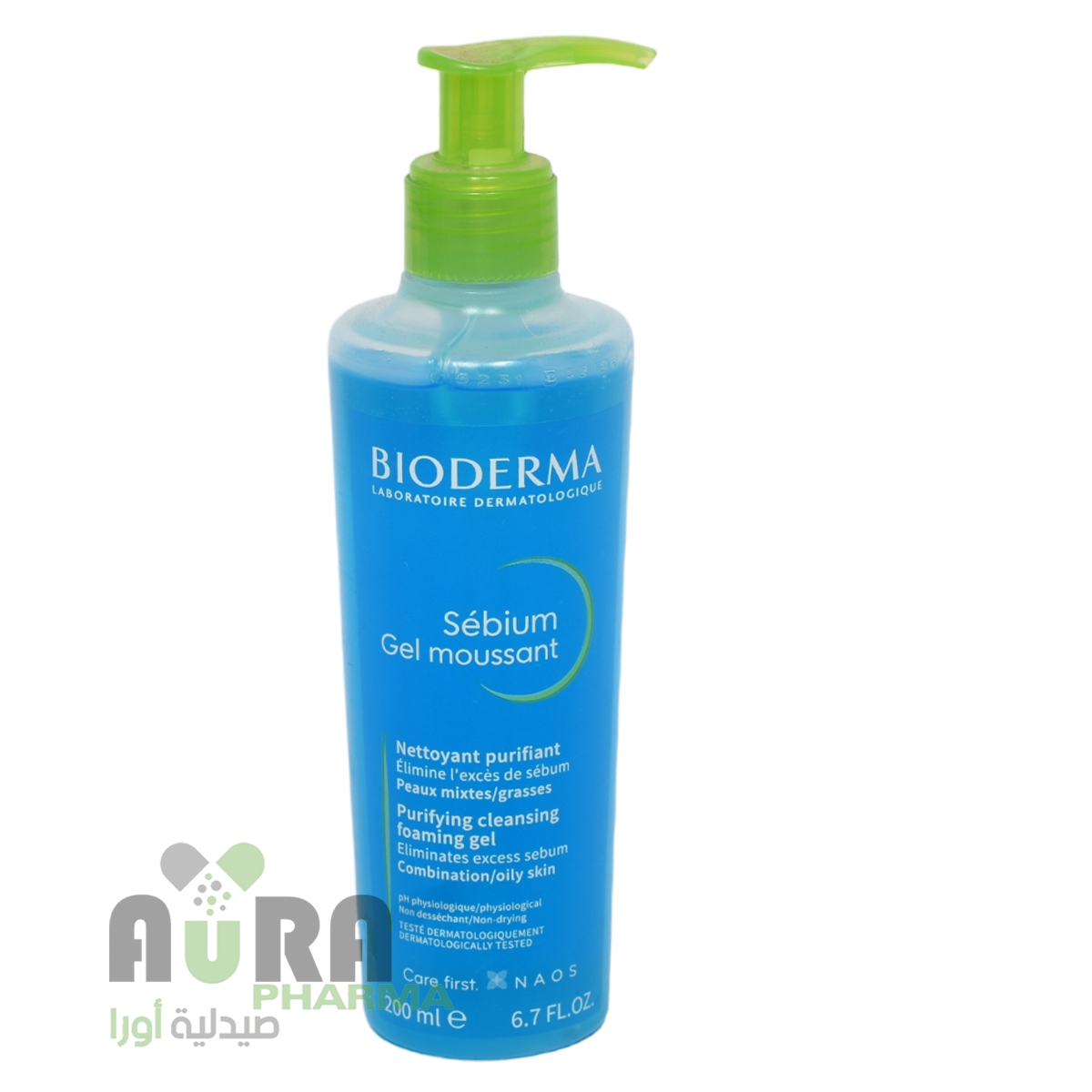 بايوديرما سيبيوم غسول للبشرة الحساسة 200مل