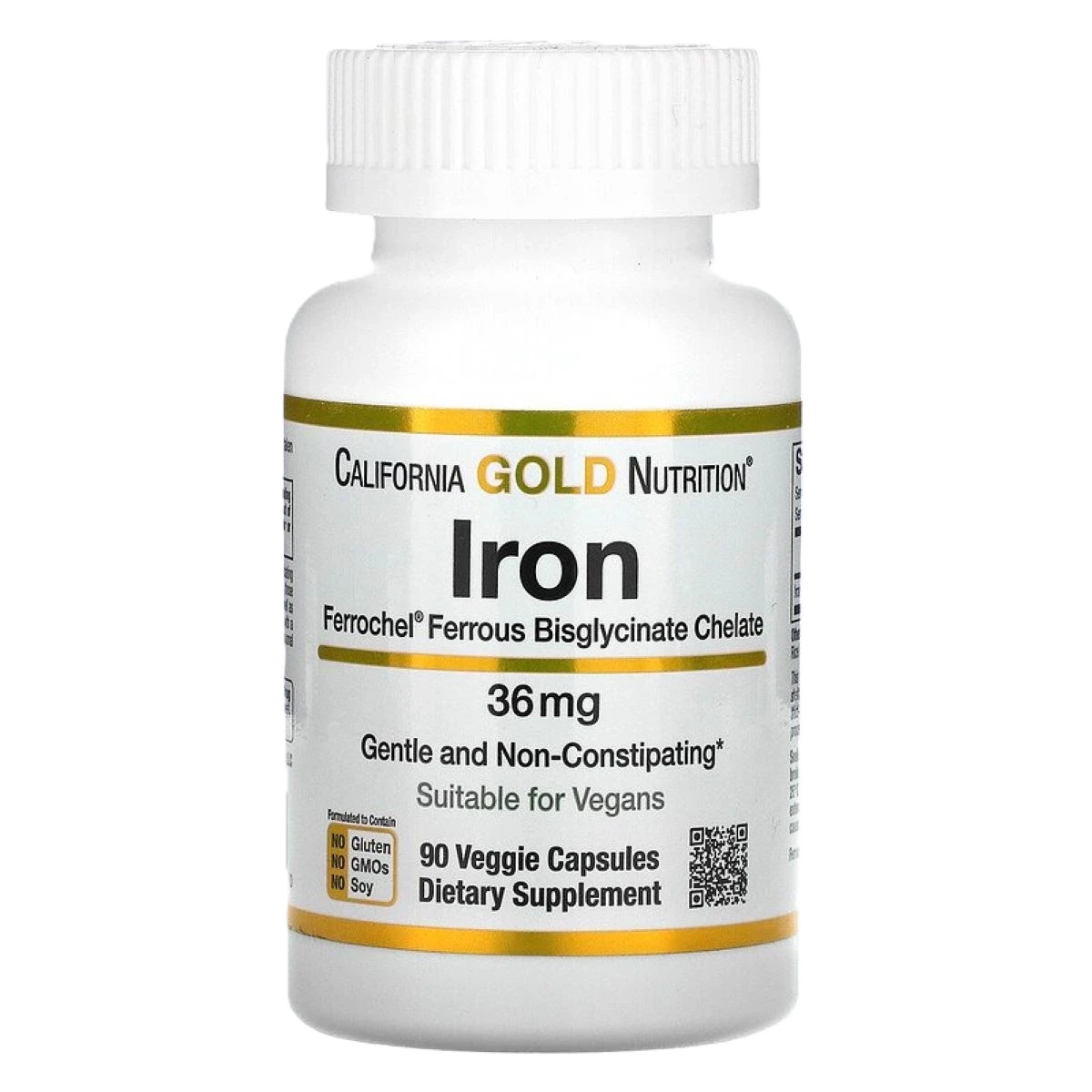 حديد ثنائي الجليسينات 36ملجم 90كبسوله