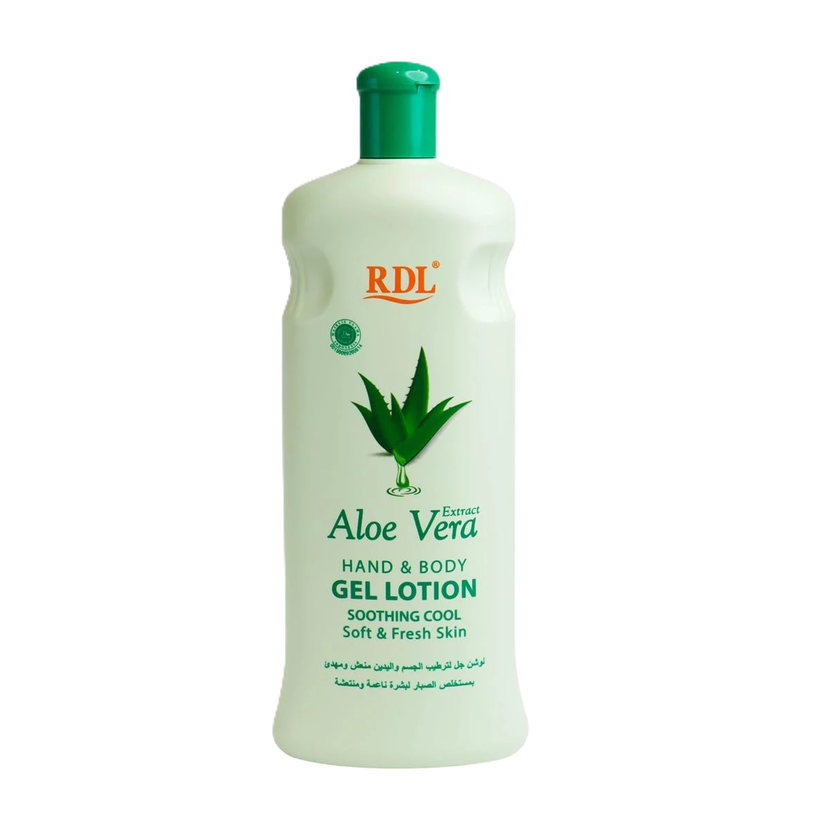 ار دي ال لوشن جل لترطيب الجسم واليدين بخلاصة الصبار - 600 مل
