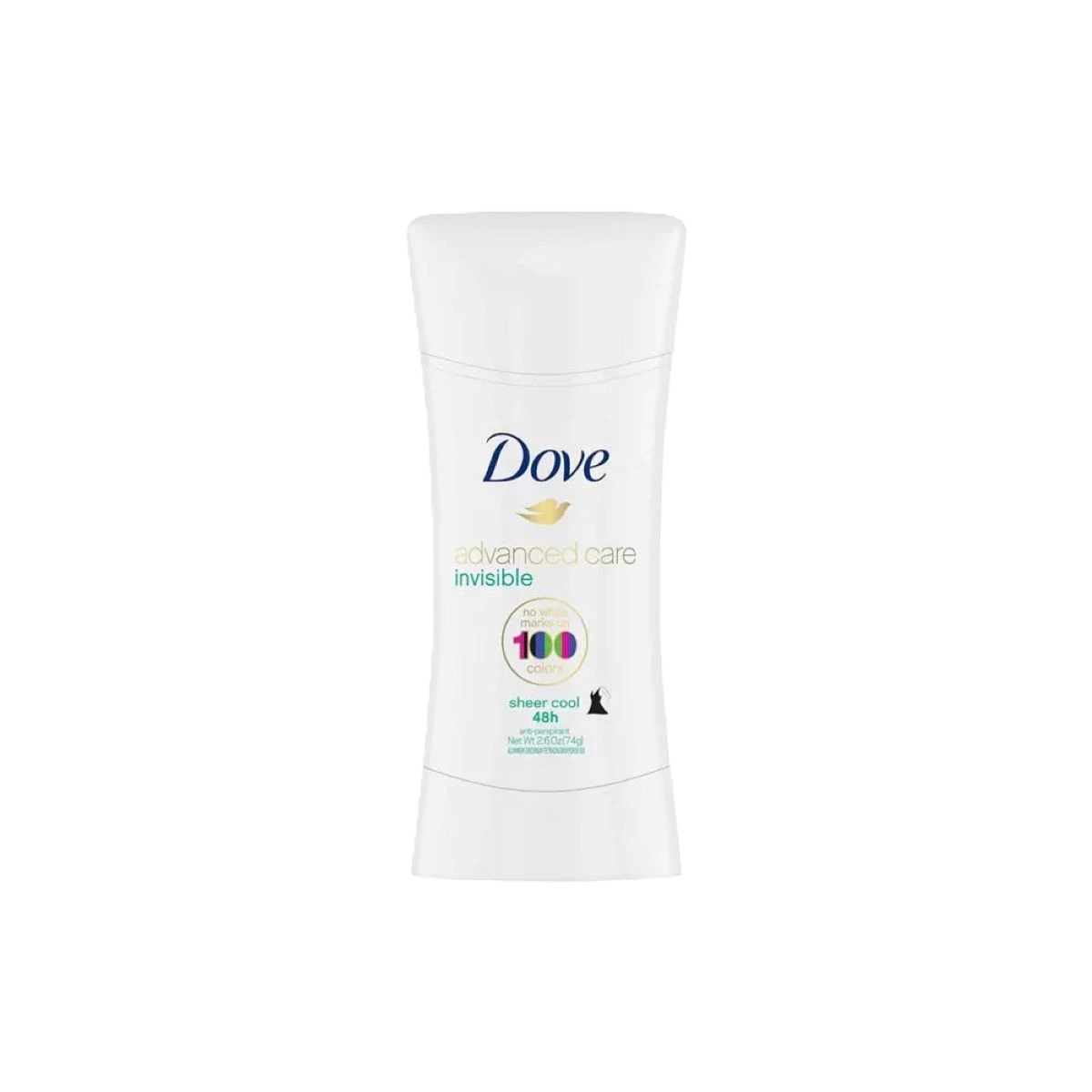 دوف مزيل العرق المضاد للتعرق غير مرئي منعش وبارد -74 جرام