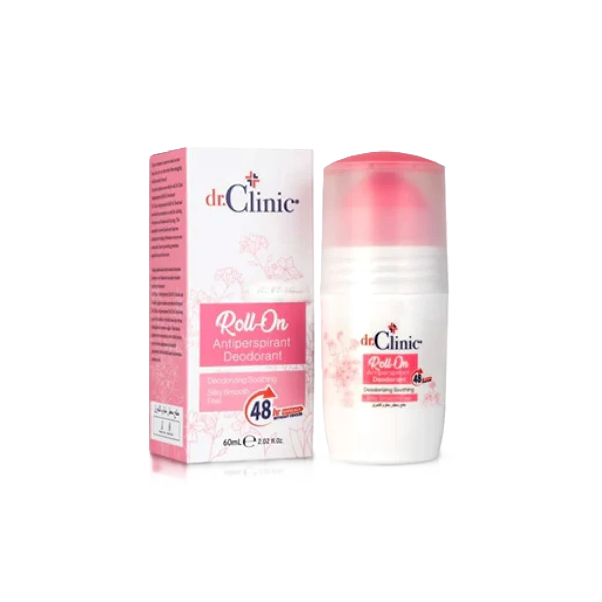 دكتور كلينك رول اون مزيل تعرق الوردي  - 75 مل