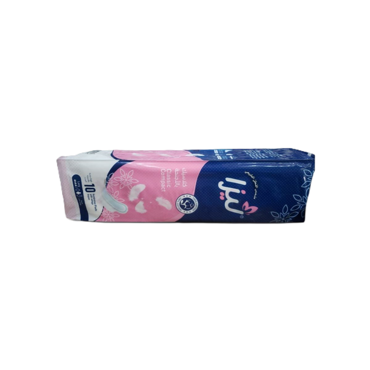 ليزا فوط صحيه مضغوظه بالاجنحه 10قطع