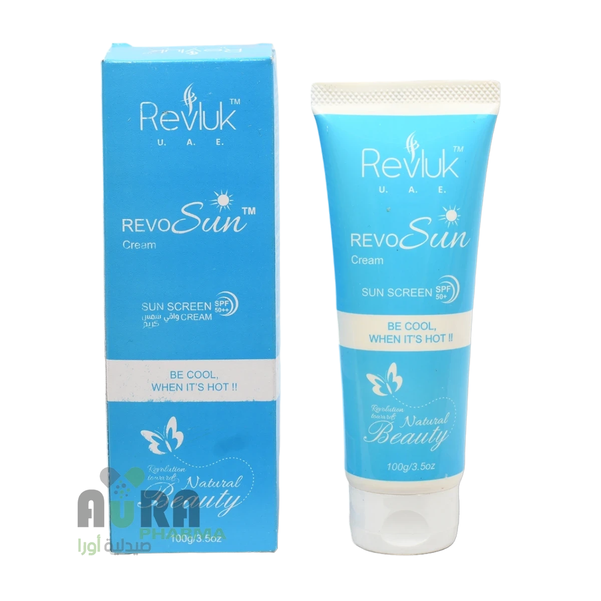 ريفو سن كريم واقي شمس بعامل حماية 50+، 100 جرام