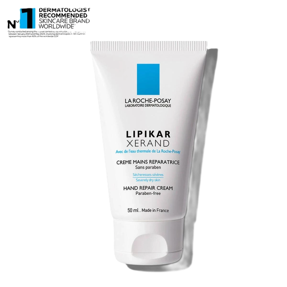 لاروش بوزيه كريم إصلاح اليدين ليبيكار زيراند للبشرة شديدة الجفاف - 50 مل