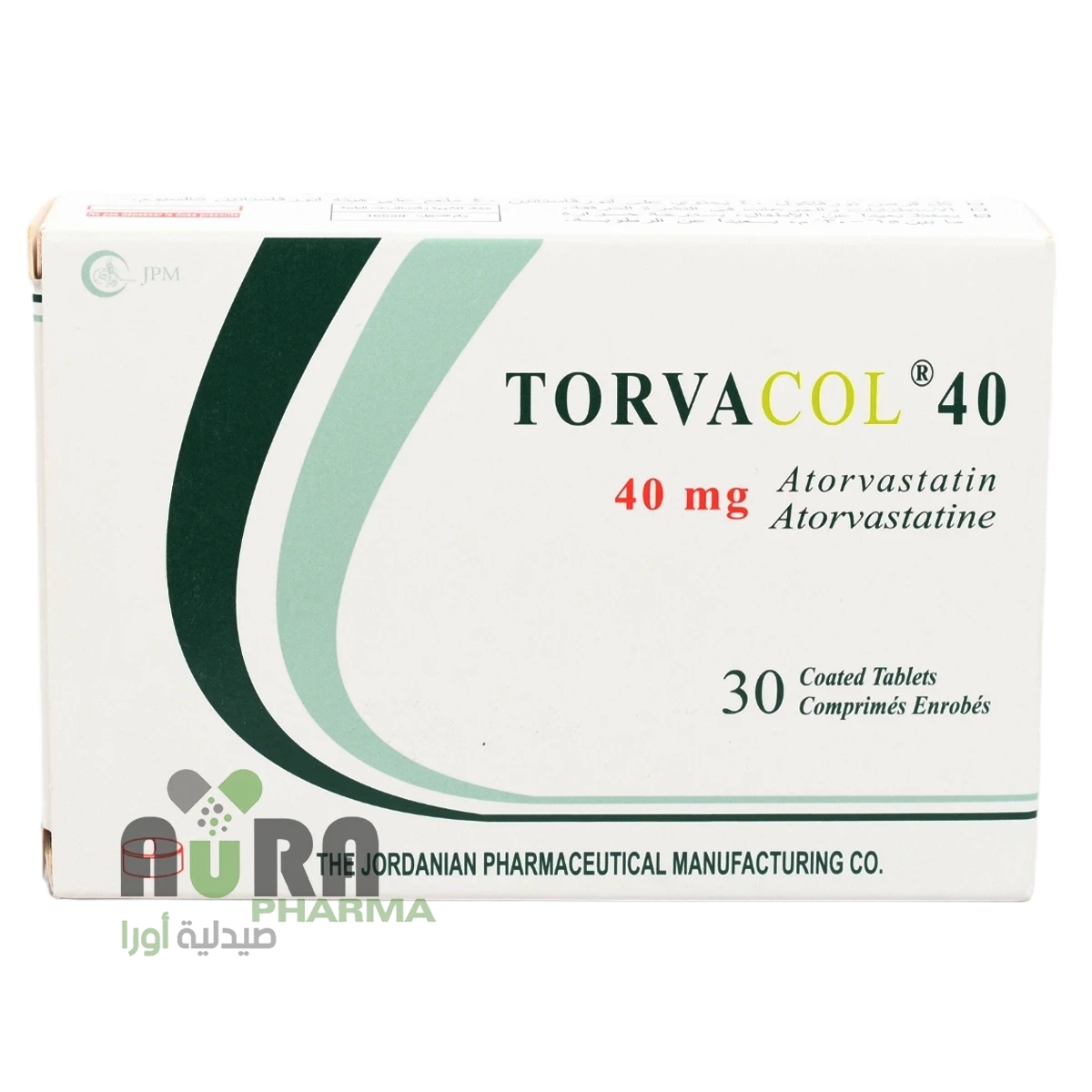 تورفاكول 40ملغم أقراص 30قرصاً