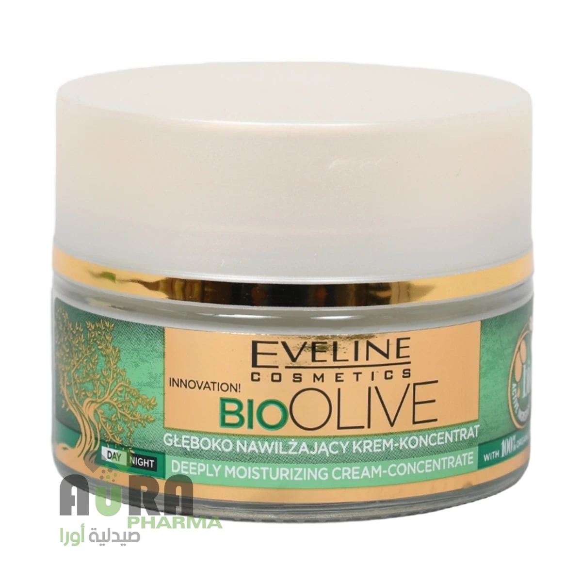 كريم الترطيب العميق للبشرة الجافة بايو أوليف 50مل 0157 ايفلين