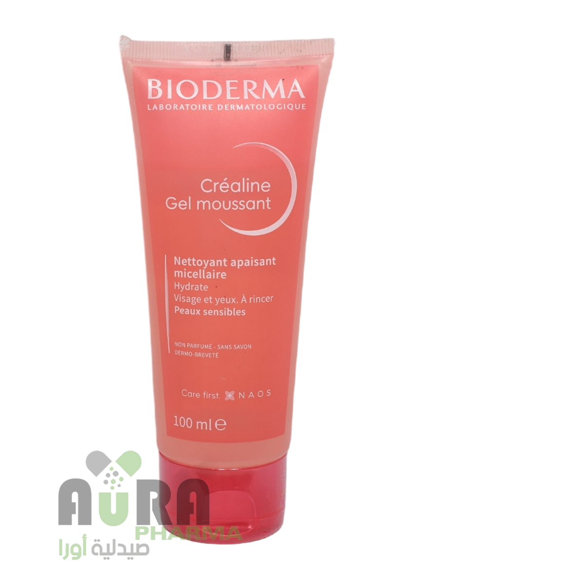 غسول جل رغوي للبشرة الحساسة كريلاين من بيوديرما 100مل