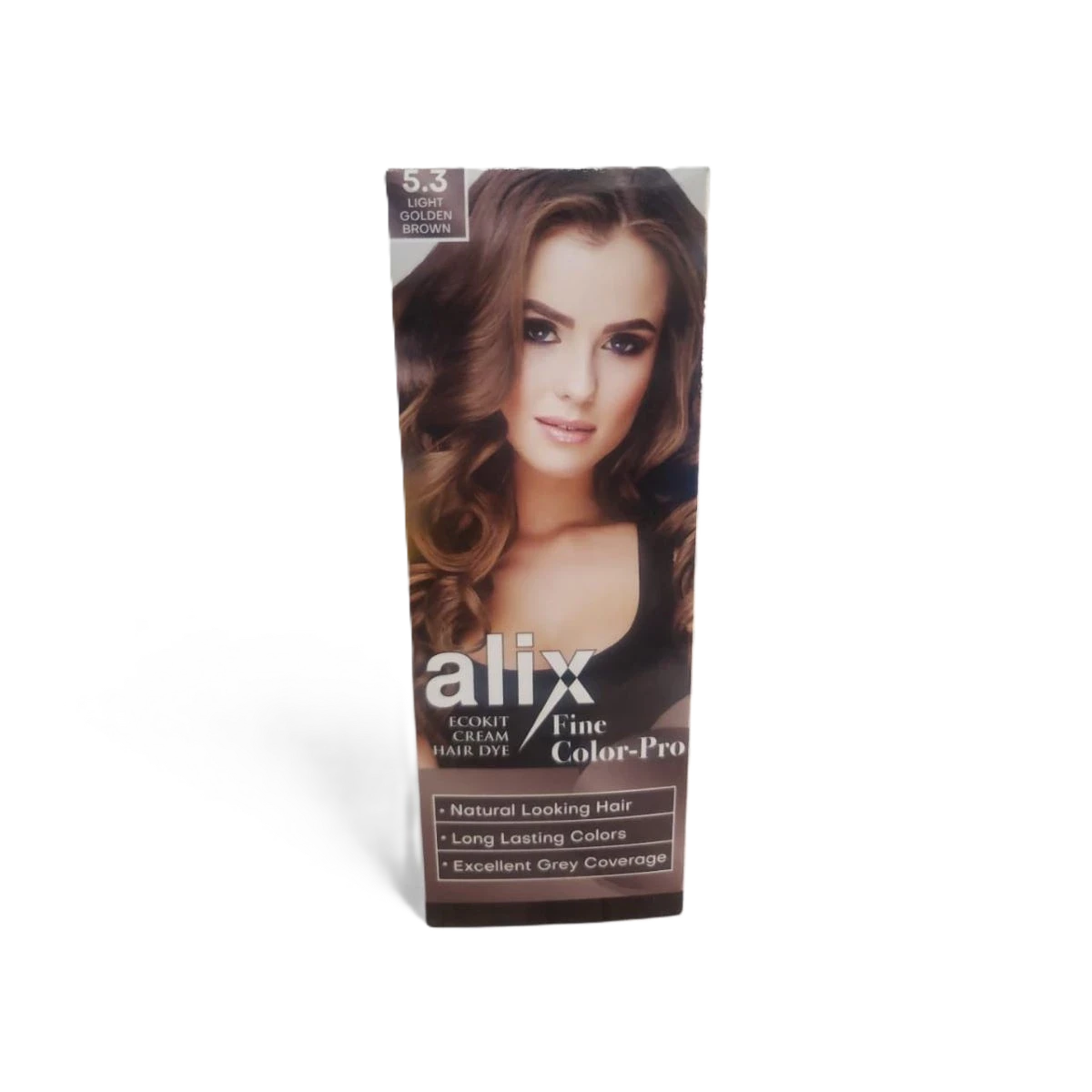 صبغة شعر اليكس  بني ذهبي فاتح بدرجة 5.3