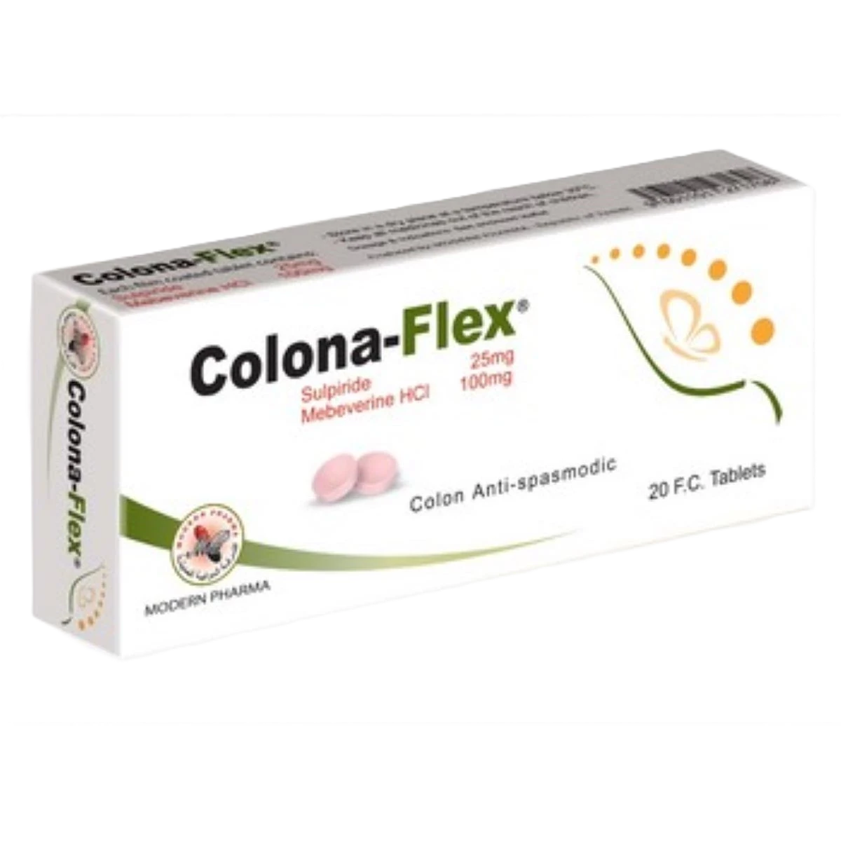 كولونا فلكس 20 قرص الدوائيه الحديثه