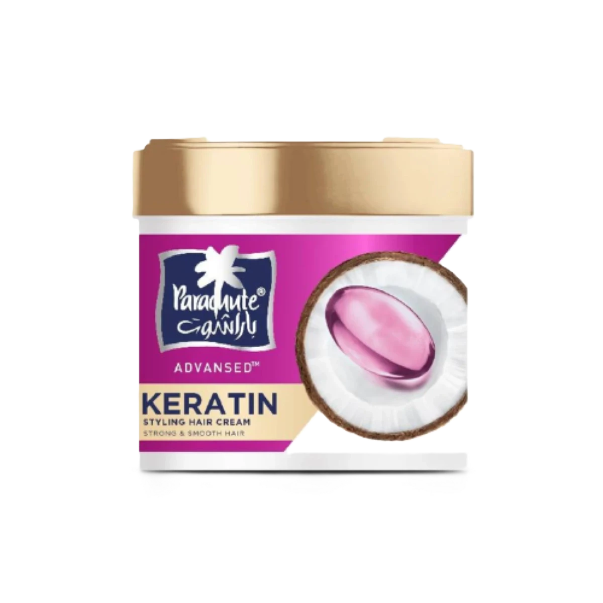 كريم تصفيف الشعر بجوز الهند والكيراتين من باراشوت – 210 مل