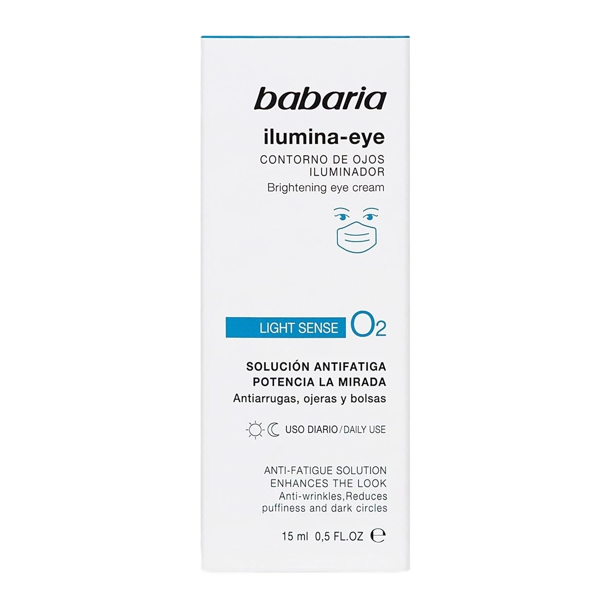 كريم ايلومنيا تحت العين من باباريا، 15 مل