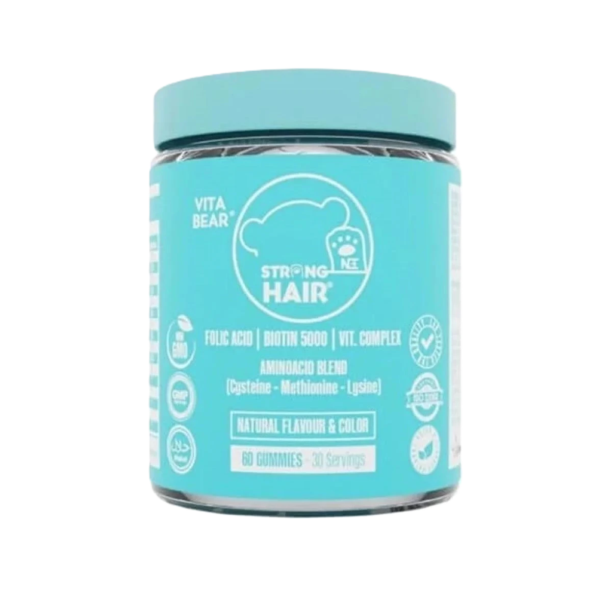 فيتا بير فيتامينات متعددة للشعر والبشرة والأظافر  60 قطعه