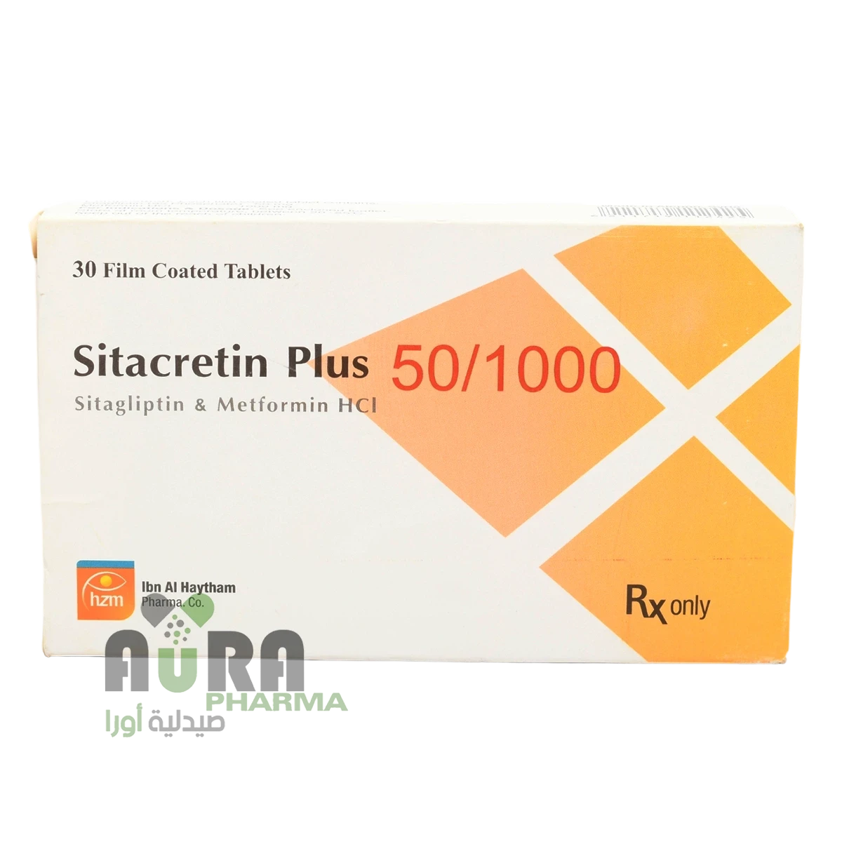 سيتاكريتين 50/1000مجم 30 قرص خميس