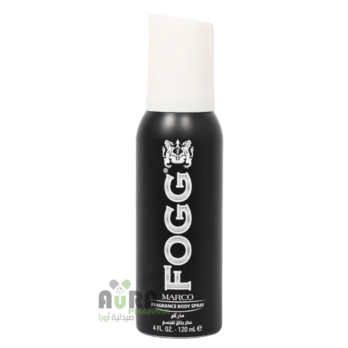 فوج معطر جسم 120مل ماركو الأسود جلنار