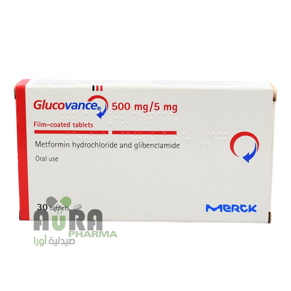 جلوكوفانس 500/5ملجم  اقراص ارض الجنتين