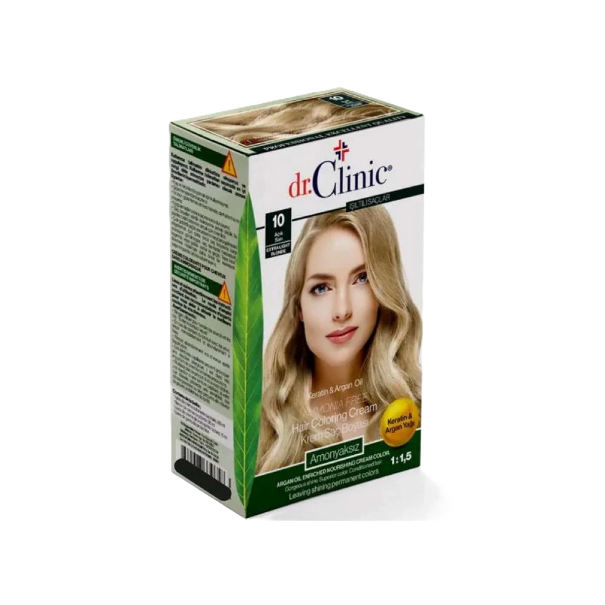 د.كلينك صبغة شعر اشقر فاتح بدرجة 10