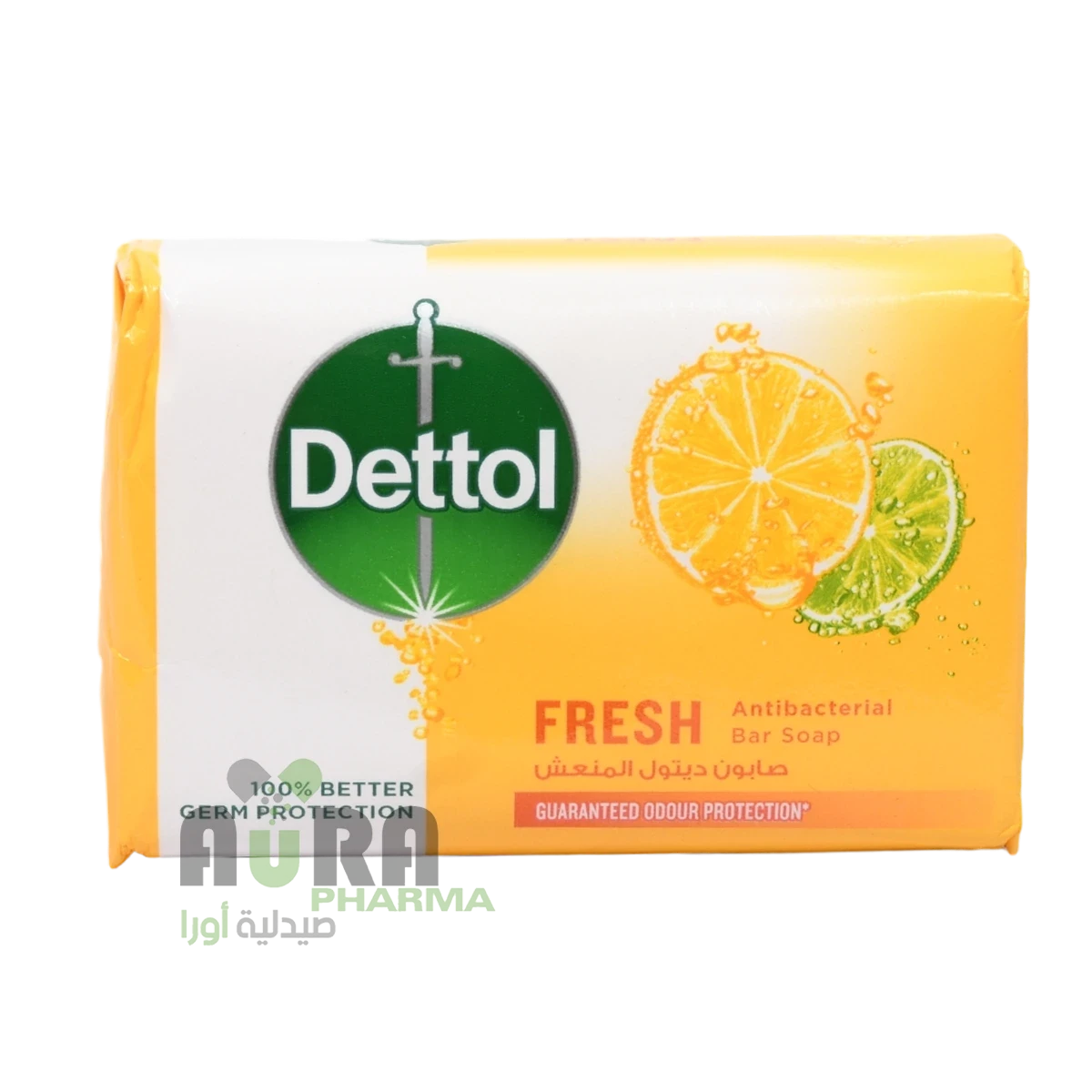 صابون ديتول المنعش المضاد للبكتيريا من ديتول -120جرام