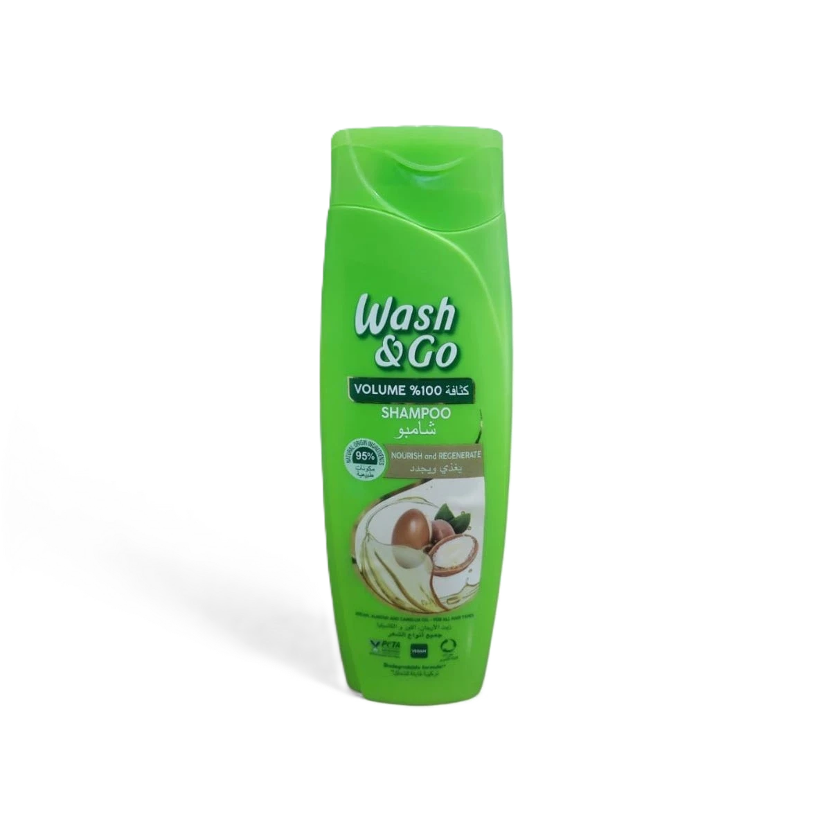 شامبو ووش اند جو بزيت الارجان واللوز والكاميليا 400مل