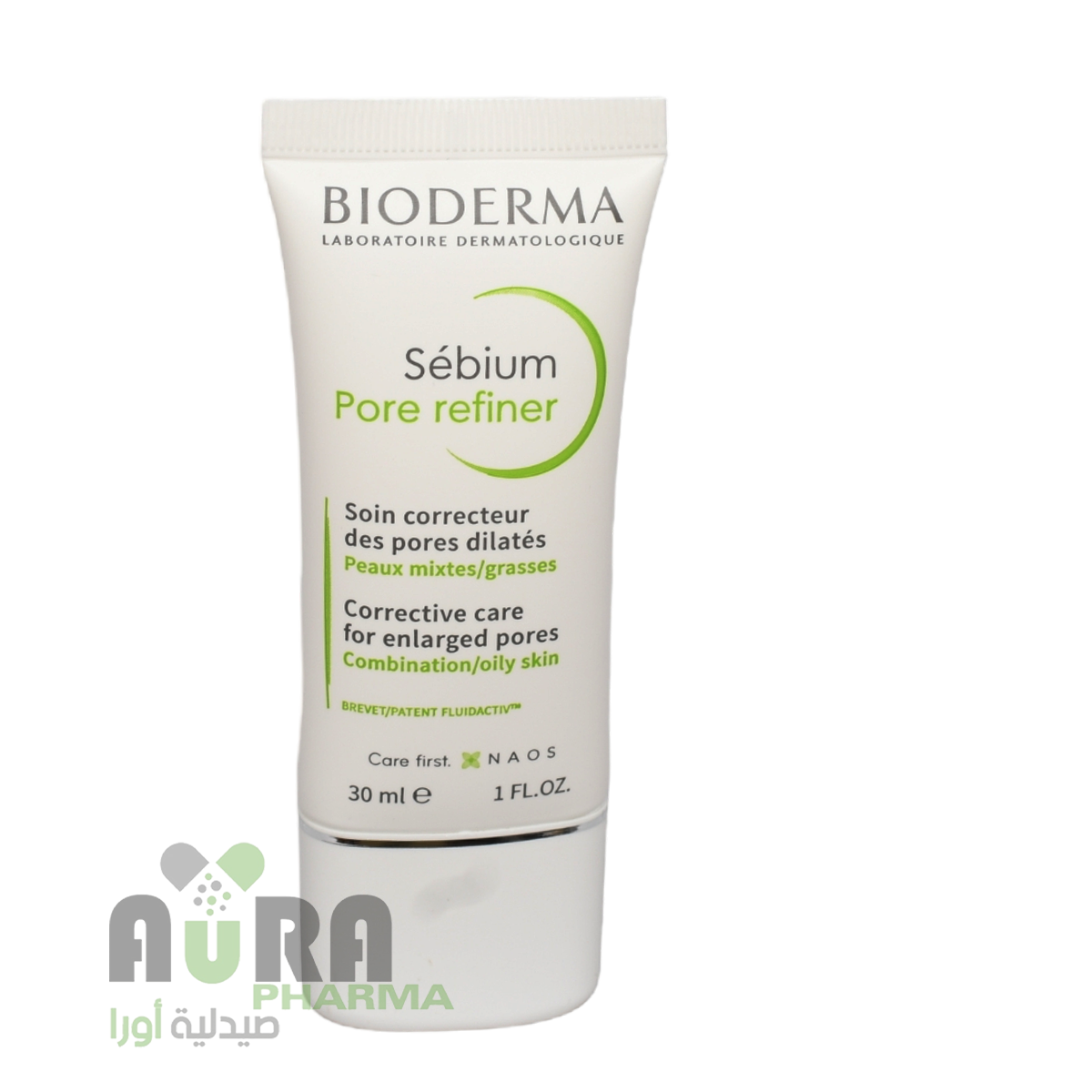 كريم مصحح لعلاج المسامات سيبيوم بور ريفاينر من بيوديرما 30مل