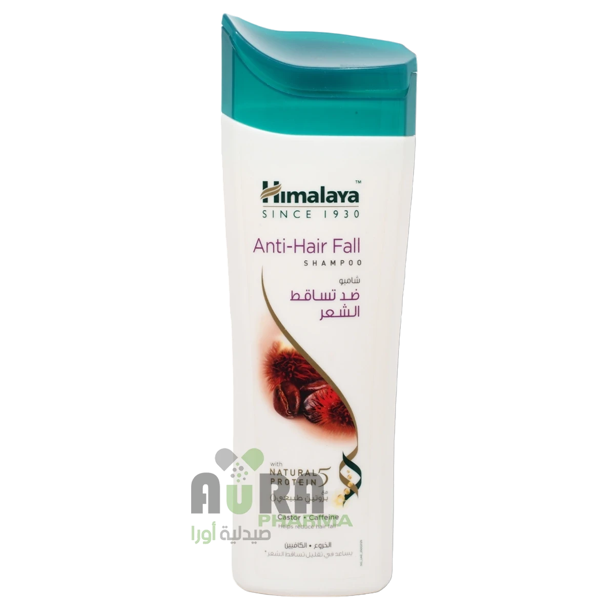 هيمالايا شامبو للشعر ضد تساقط الشعر بخلاصة الخروع والكافيين 400 مل