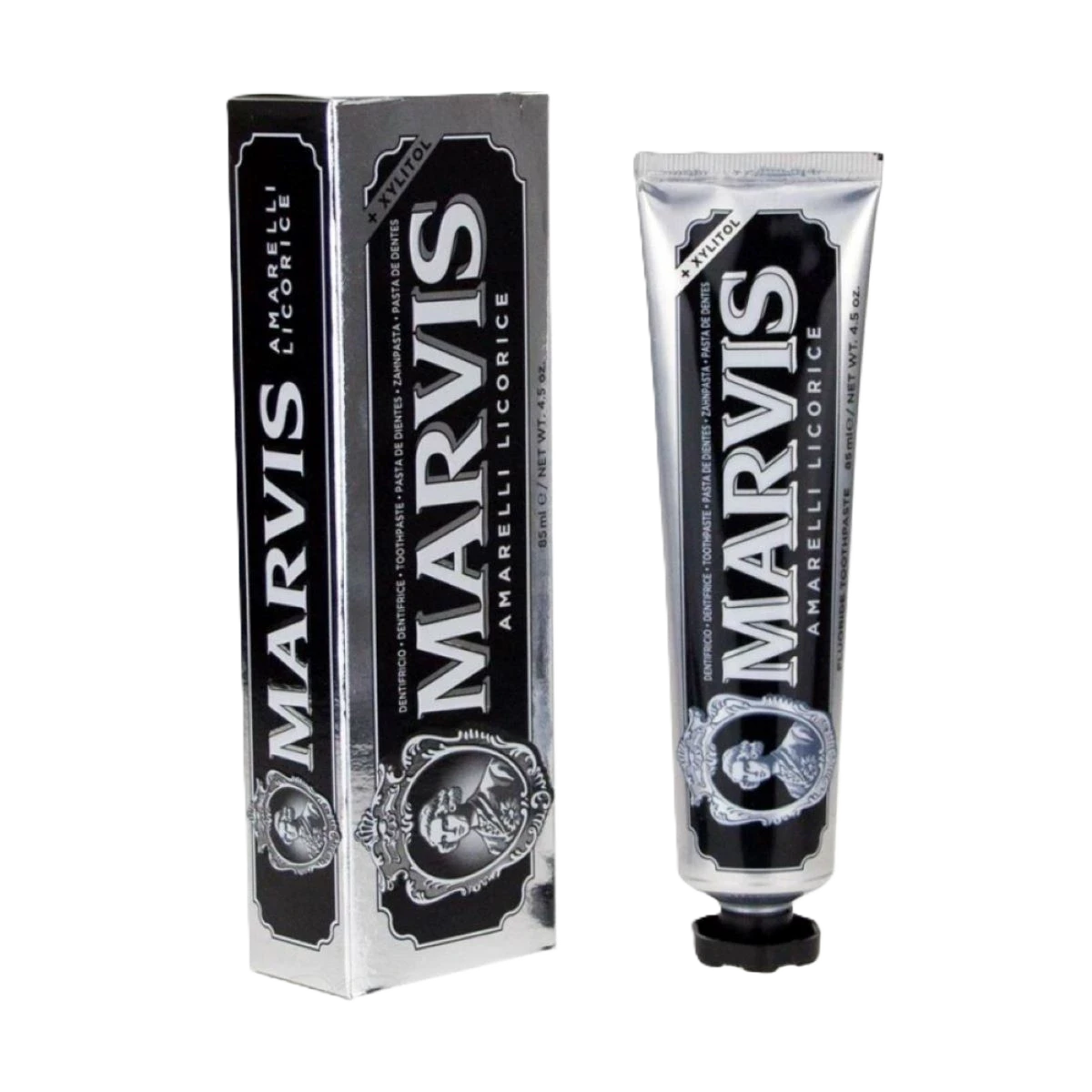 مارفيس معجون تبييض الأسنان بالنعناع أماريللي ليكوري 85 مل