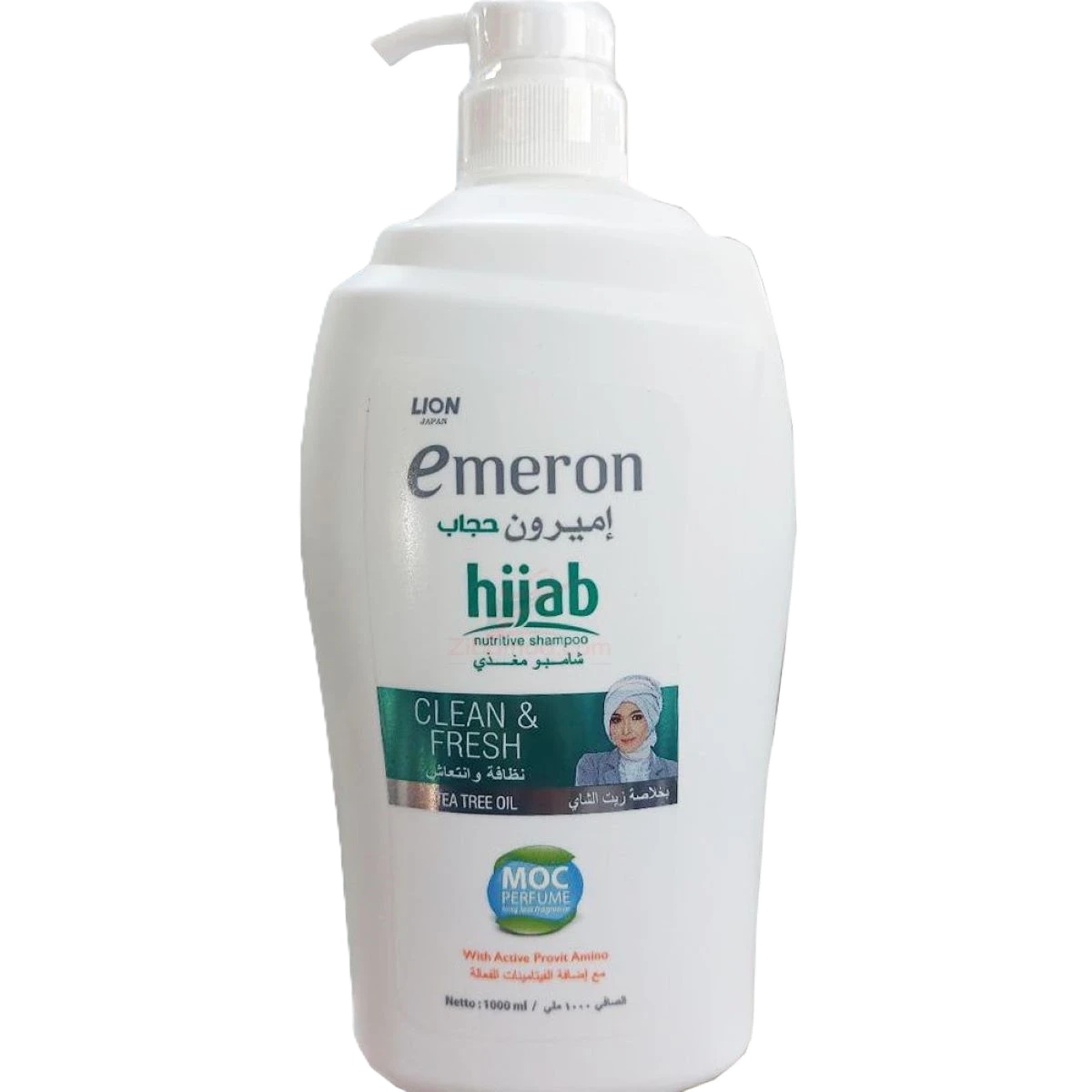 شامبو اميرون حجاب للشعر بخلاصه زيت الشاي 1000مل