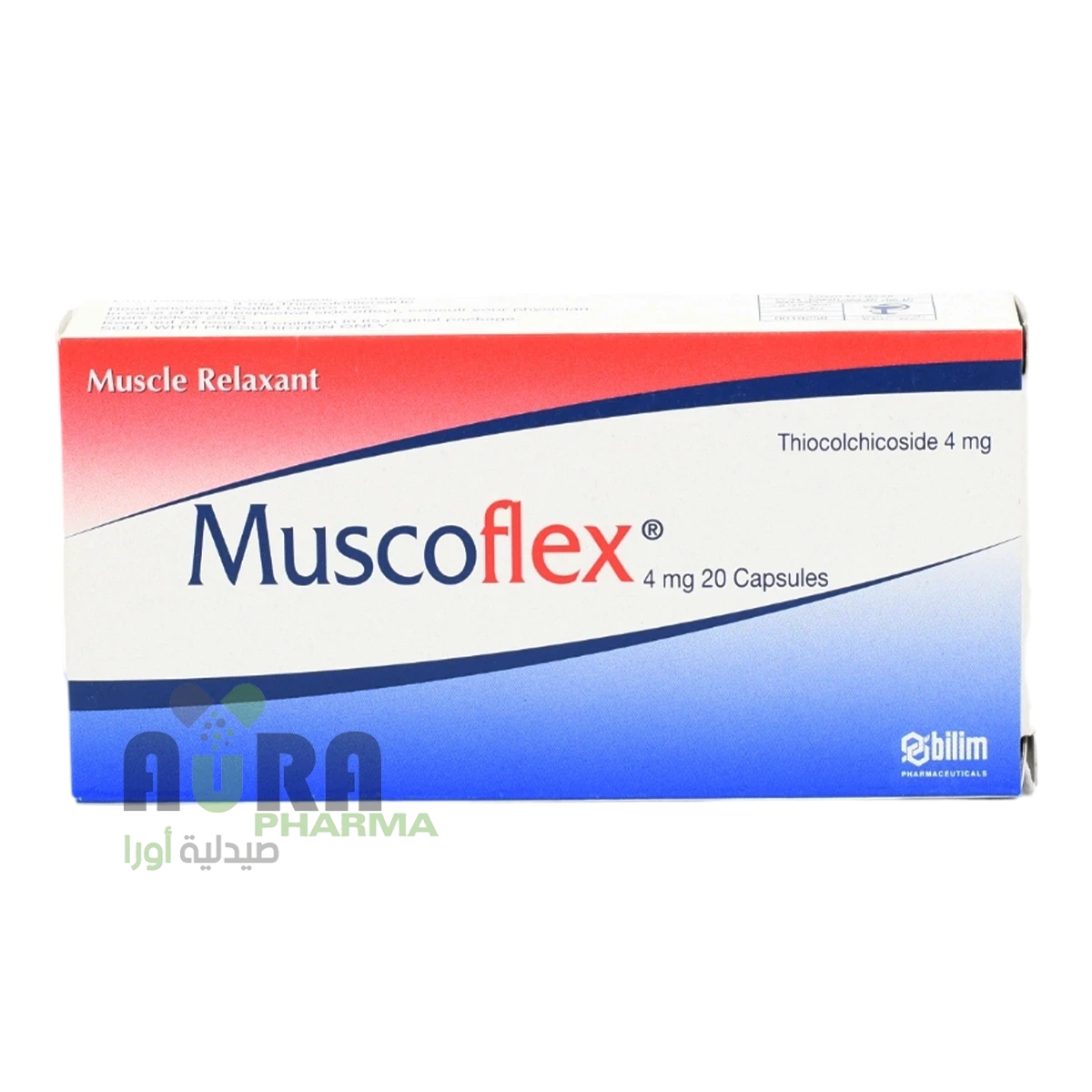 موسكوفلكس 4 ملجم كبسول المفضل