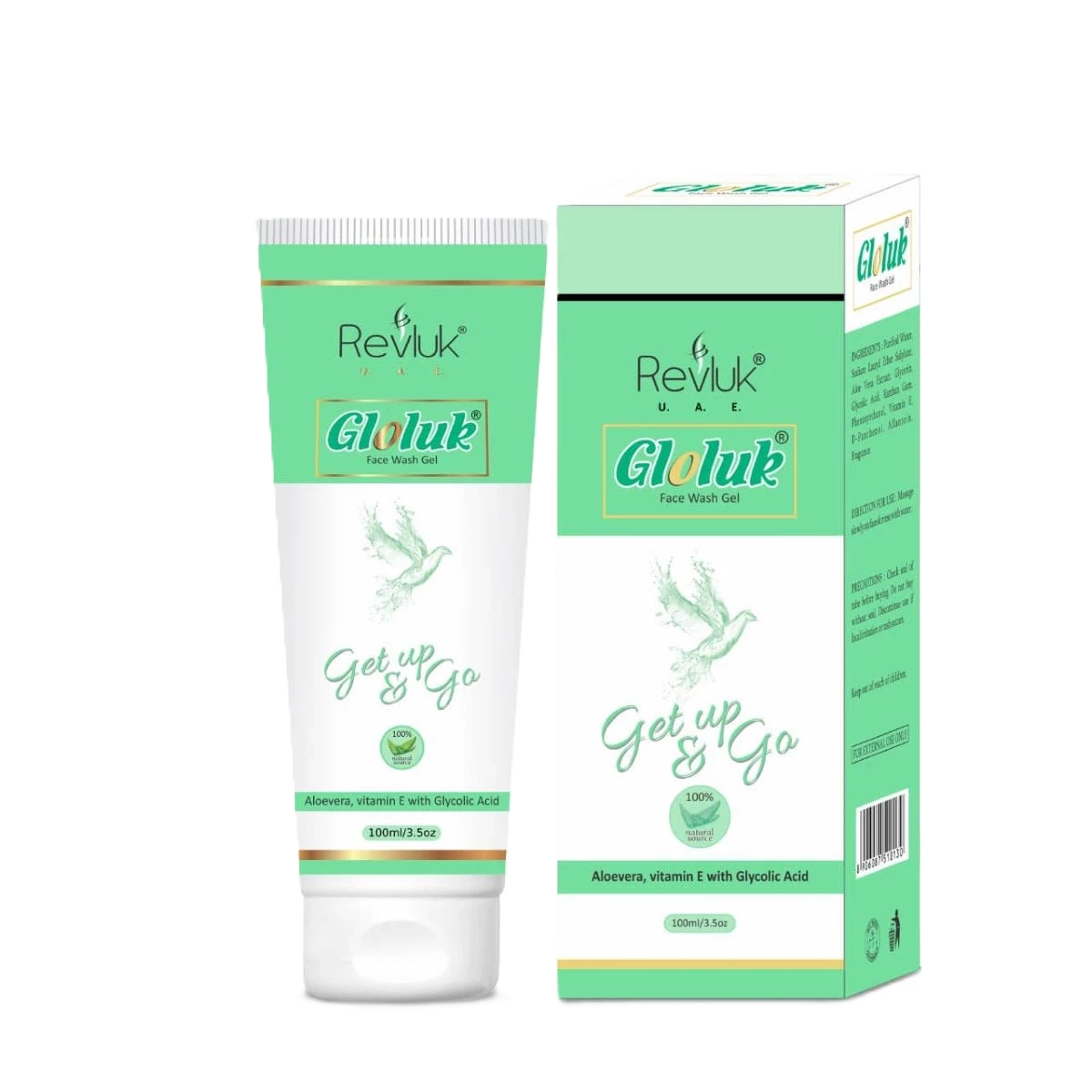 ريفلوك جلوكولوك غسول وجه بالصبار،100 مل