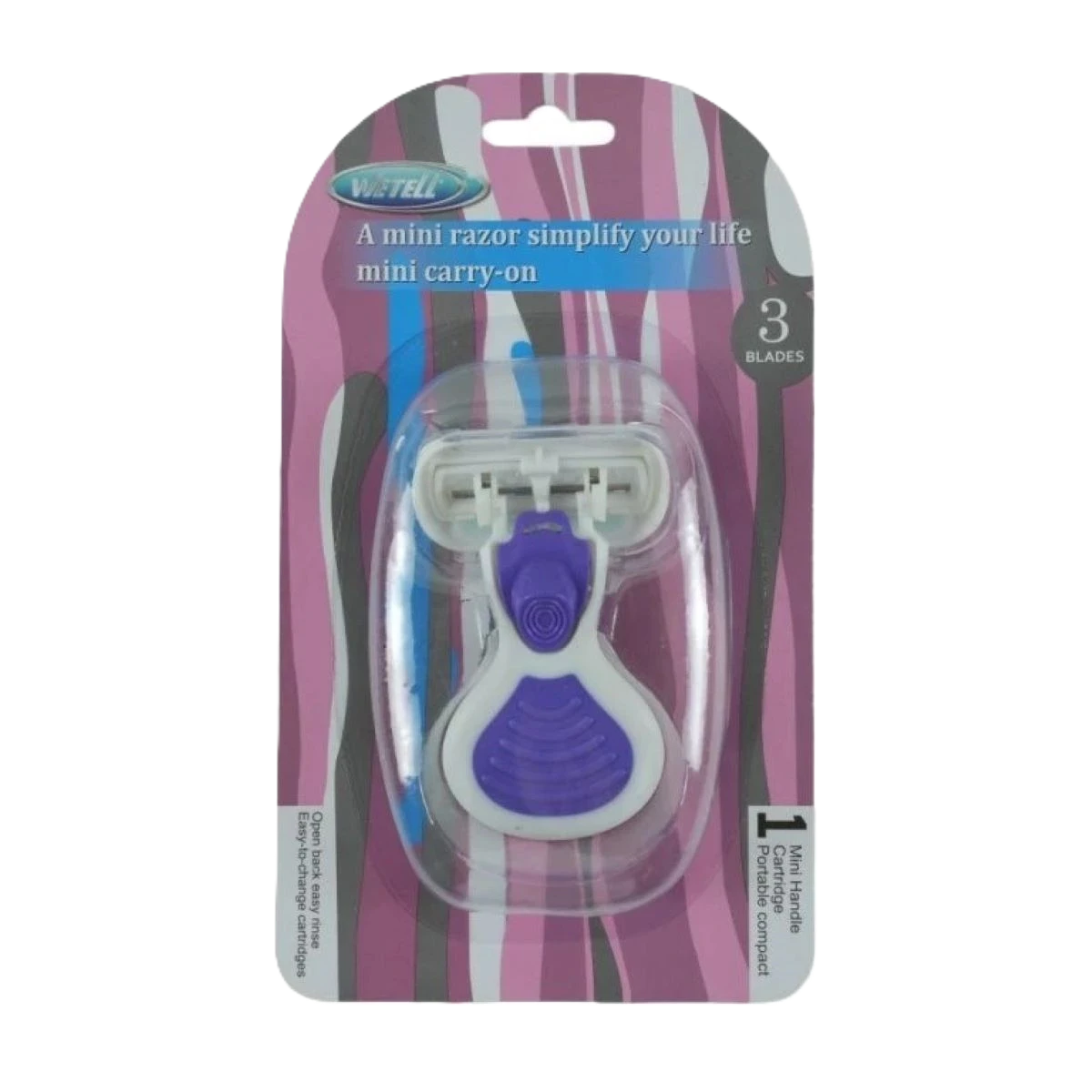 ويتيل  ميني شفرات حلاقه  نسائي 3شفرات