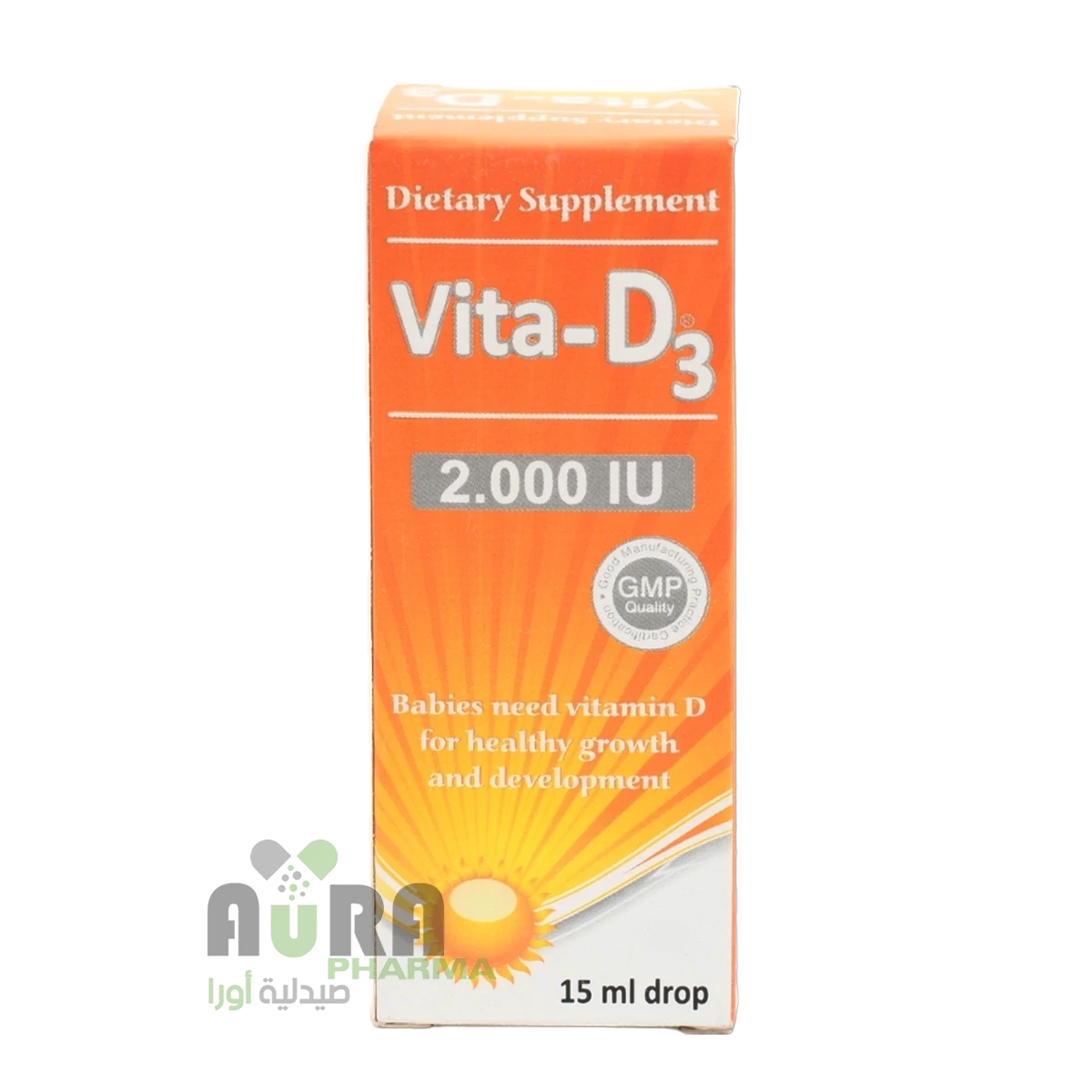 فيتامين د قطر 4500 وحدة 15مل تراست ميدكا