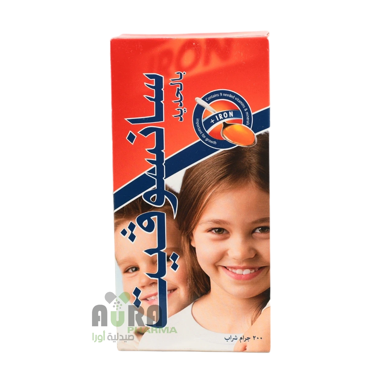 سانسوفيت شراب 200مل بالحديد ابو راغب