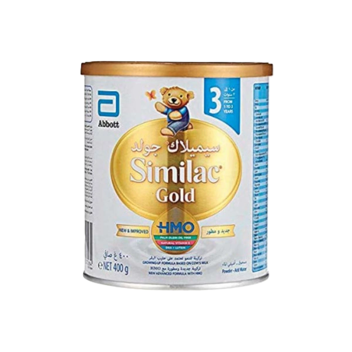 سيميلاك جولد 3 حليب للاطفال من 1-3 سنوات، 400 جرام