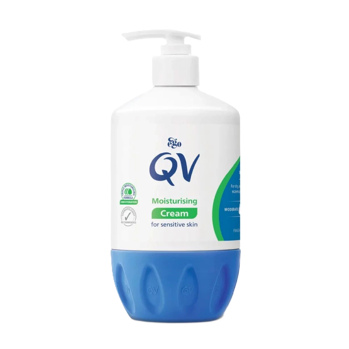 كريم مرطب للبشرة الحساسة والجافة من كيو في - 500 جم